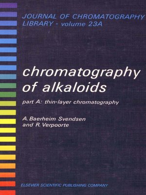 cover image of Chromatography of Alkaloids, Part A